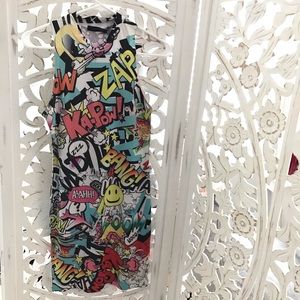 Bodycon comic book dress